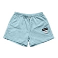 thumbnail image 4 of Shorts for Women JIANLAI Knee Length Casual Wide Leg Drawstring Hiking Work Summer Cargo Shorts with Pockets S-3XL Light blue, 4 of 4