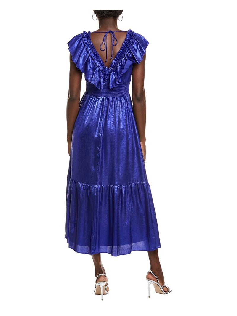 sequin midi dress long sleeve Baltic Born Womens Kalla Sequin Midi Dress | Emerald
