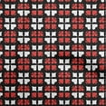 thumbnail image 1 of oneOone Silk Tabby Black Fabric Poker Card Quilting Supplies Print Sewing Fabric By The Yard 42 Inch Wide, 1 of 5