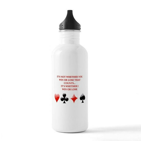 CafePress - 36 Water Bottle - Stainless Steel Water Bottle, Sports Bottle, 1.0L