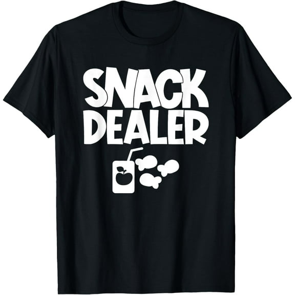 Playful Comfort Tee - Snack Dealer, Funny Mother's Day T-Shirt