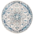 thumbnail image 3 of SAFAVIEH Madison Dalia Oriental Area Rug, Ivory/Grey, 8' x 8' Round, 3 of 12