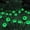 Green Eyeball (1PC), variant on KOYPTL Halloween Decorations Outdoor Solar Scary Eyeball Stake Lights Waterproof Lights (6 Heads) Red Eyeball Swaying Firefly Light,Halloween Path Lights for Garden Yard Patio Party Decor 28.74" H