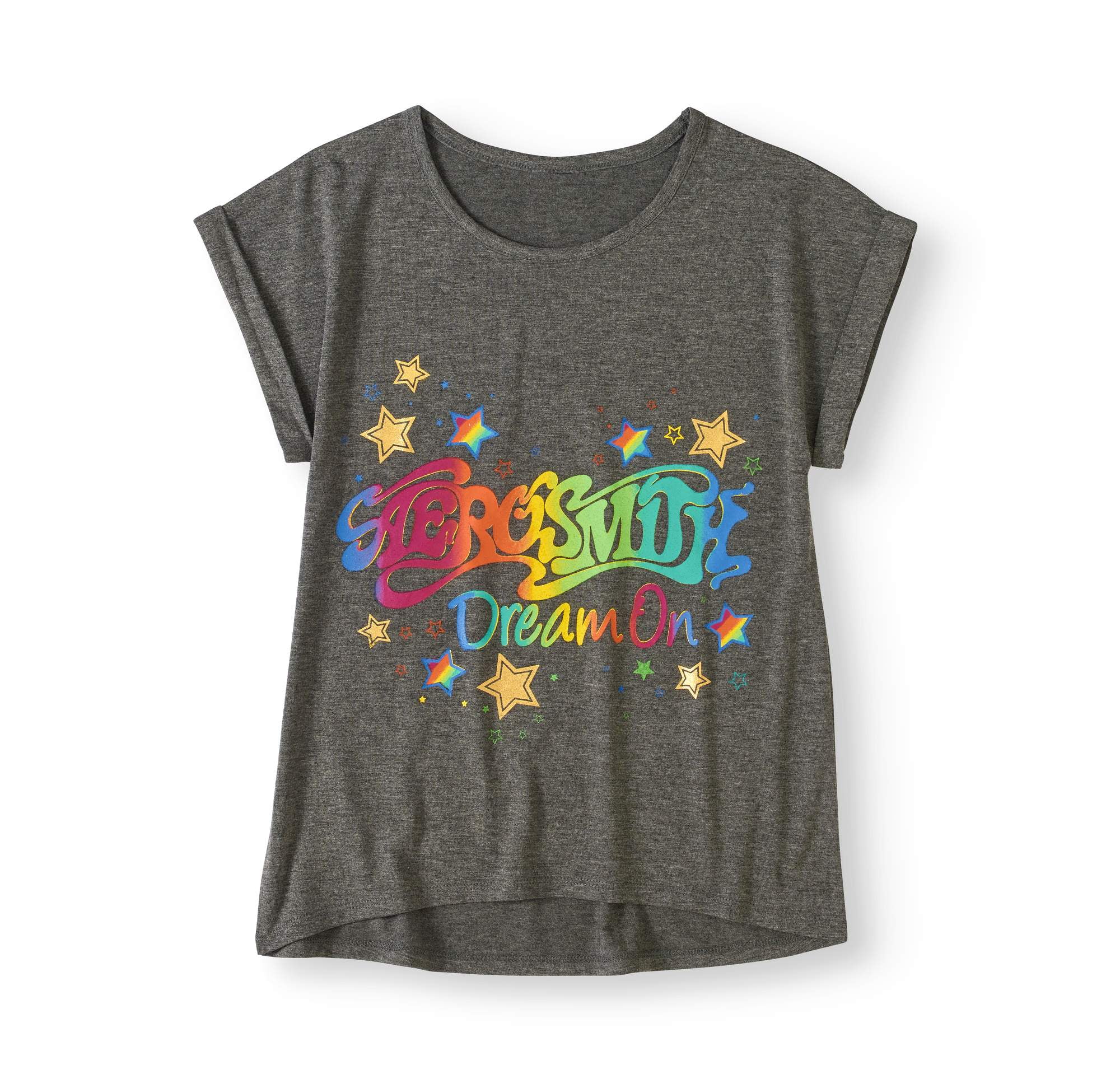 AEROSMITH Girls'' Graphic T-Shirt - Walmart.com
