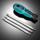 thumbnail image 4 of PENGGONG 4pcs Multi-functional Insulated Screwdrivers Set with Magnetic Two-Way Slotted & Phillips Bits Electrical Work Repair Tools Kit, 4 of 4