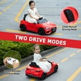 thumbnail image 3 of Jaxpety Licensed Mercedes-Benz AMG CLE53 Electric Ride on Toys with Parent Remote Control,Music and Lights,Electric Car for Kids,Red, 3 of 11
