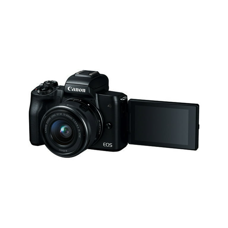 Canon EOS M50 Mirrorless Camera Kit w/ EF-M15-45mm Lens and