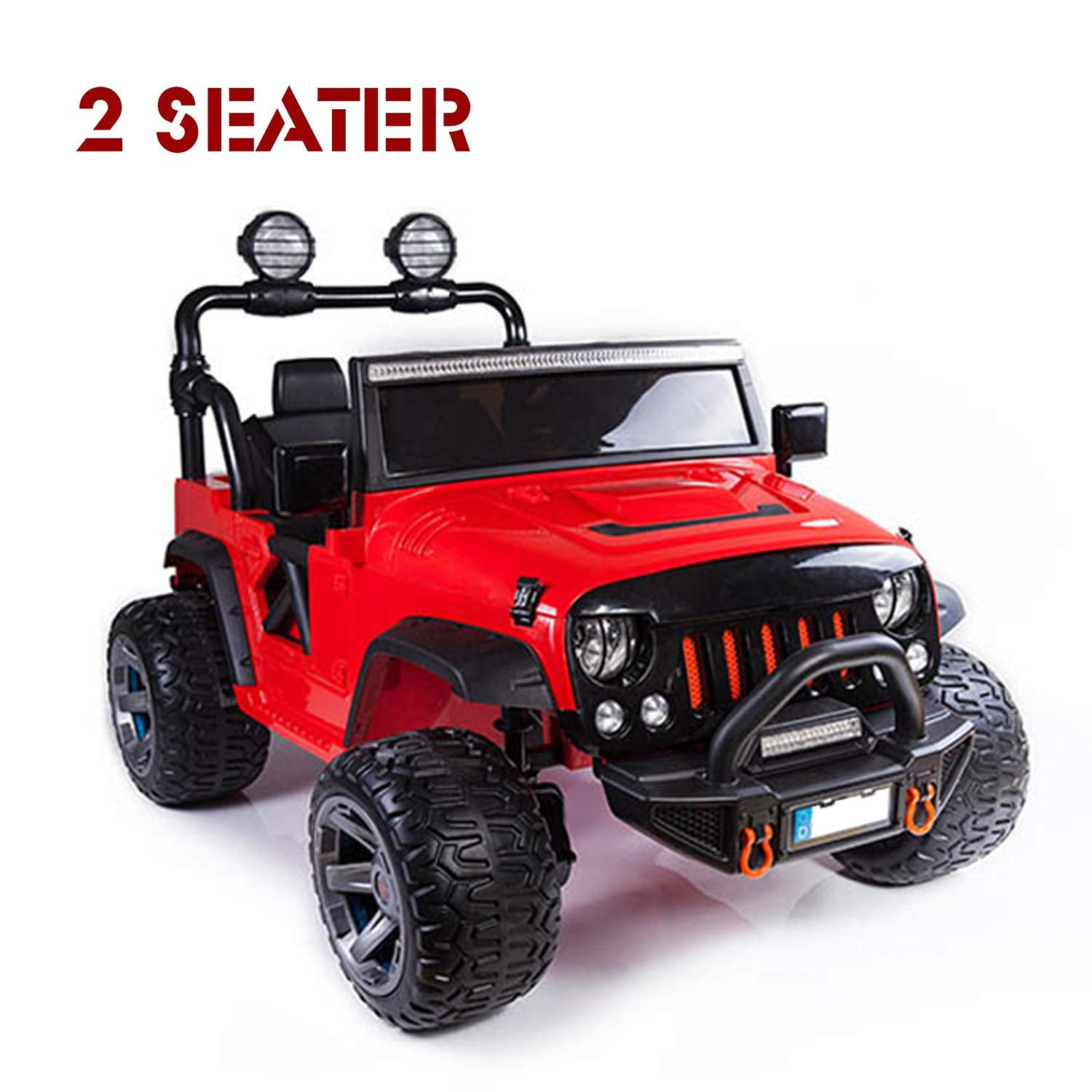2 seater ride on car with parental remote control walmart