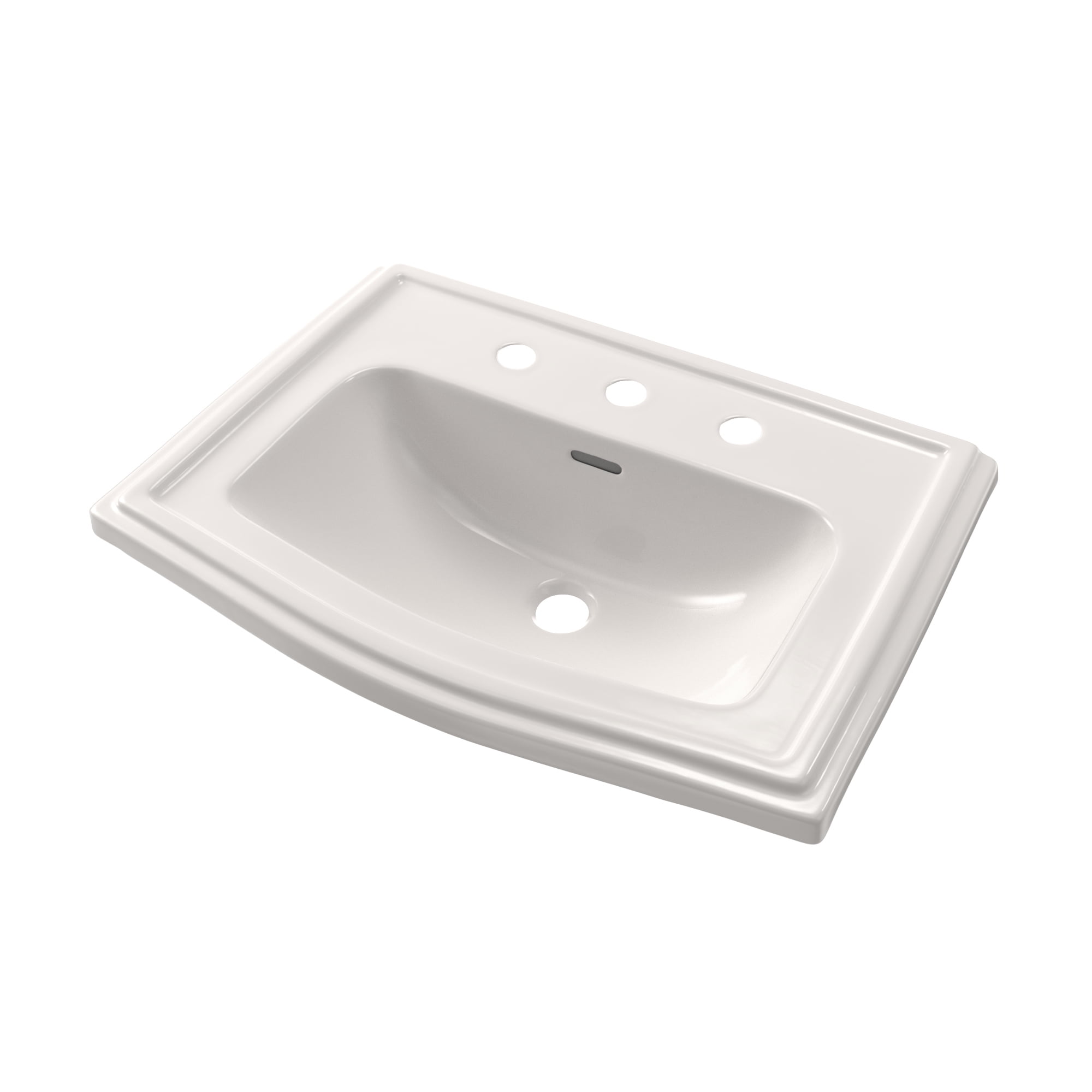 TOTO® Clayton® Rectangular SelfRimming DropIn Bathroom Sink for 8
