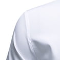 thumbnail image 5 of COSFO Mens Short Sleeve Button Down Shirts Casual Colorblock Summer Shirts with Pocket Collared Relaxed Fit Tops, 5 of 9