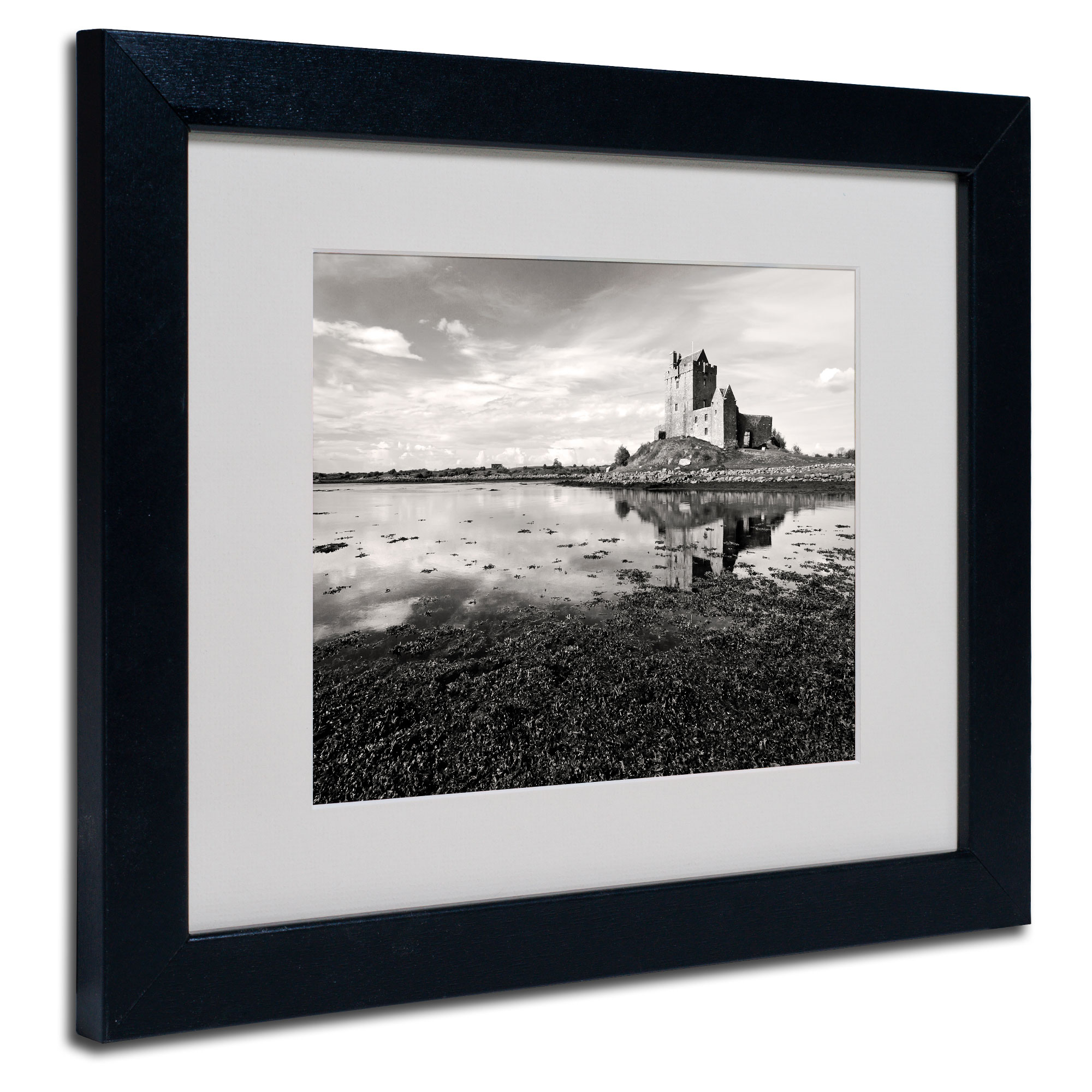 "Irish Castle" Matted Framed Art by Pierre Leclerc