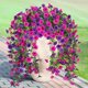 thumbnail image 1 of Flores colgantes artificiales Hrobek Morning Glory Eucalyptus x2, 1 of 7