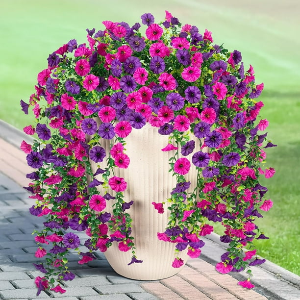 Flores colgantes artificiales Hrobek Morning Glory Eucalyptus x2