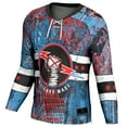 thumbnail image 2 of Men's ProSphere Black CM Punk Chicago Made Hockey Fashion Jersey, 2 of 3