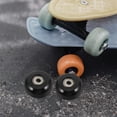 thumbnail image 7 of ELAYARD PU Skateboard Cruiser Wheels Black High Durability Enhanced Grip 4Pcs, 7 of 7