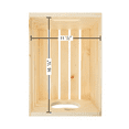 thumbnail image 7 of Leisure Arts Good Wood Wooden Crate With Apple Cutout, Wood Crate Unfinished, Crates For Display, Crates For Storage, Wooden Unfinished, Pine, 17.75" X 12" X 9.5", 7 of 7