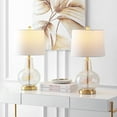 thumbnail image 2 of SAFAVIEH Atlas Modern Rustic 24 in. H Table Lamp, Luster Crackle, 2 of 8