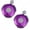 Purple, variant on Classic Horn Bike Bell, Waterproof Bike Bells, Loud Safety Horn Set for Bicycle Handlebars, Universal Mount for Adult & Kids Cycles, Durable Aluminum, Green