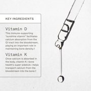 Amy Myers MD Vitamin D3/K2 Liquid - Supports Bone Health, Immune Function & Hormone Balance - High Absorption - Non-Dairy, Gluten-Free - 1 fl oz (30 Servings)