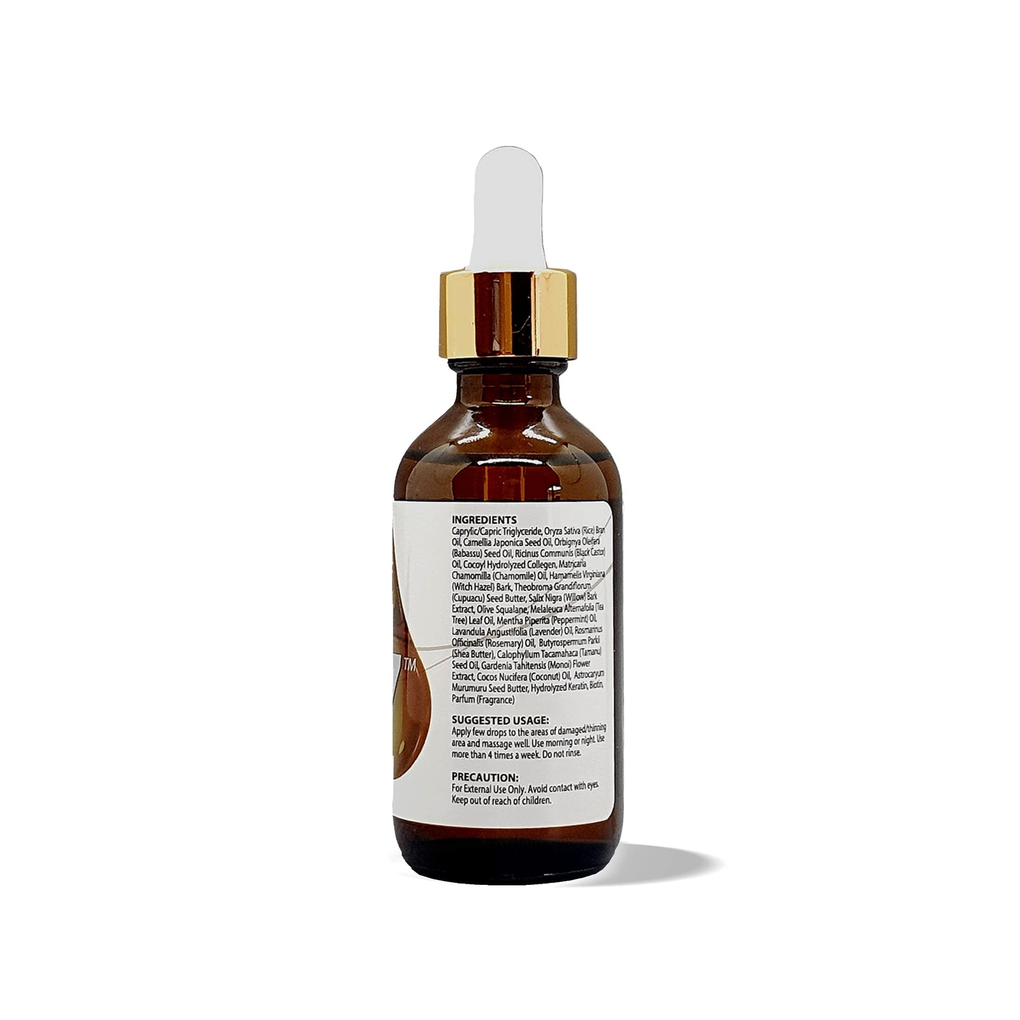 BIO7 COLLAGEN HAIR GROWTH DROP TRIPLE BIO-ACTION OF COLLAGEN + KERATIN + BIOTIN - 2 Fl Oz (2 Pack) - Boost Follicle, Strengthen roots, Enhance Hair Growth, Repair and Grow Damaged Hair