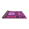 thumbnail image 2 of Ahgly Company Indoor Round Persian Purple Traditional Area Rugs, 6' Round, 2 of 4