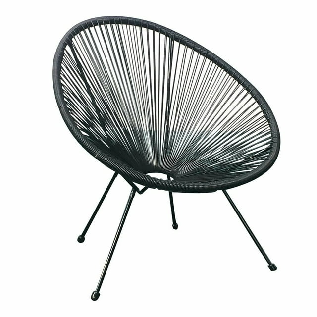 Gearhart Patio Chair, This hip, retro, pear-shaped chair is just the right amount of casual when it''s placed on the patio or deck, This weaving technology lounge chair brings ergonomic comf