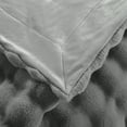 thumbnail image 6 of Home Soft Things Bubble Textured Faux Fur Throw Blanket, Cozy & Reversible, 50x60", Grey, 6 of 7
