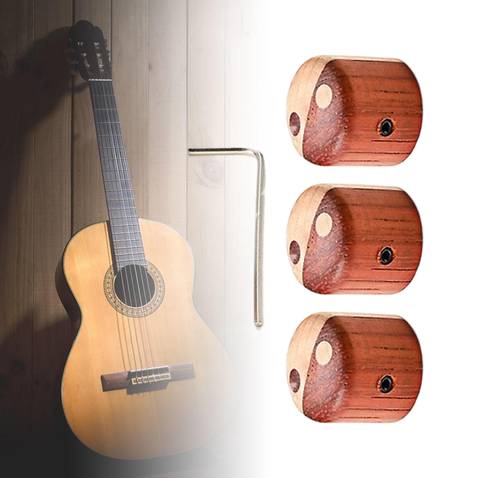 LeeQinersw #3x Wooden Bass Speed Controls with Screwdriver Volume Timbre Knobs for everyday B