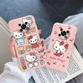 thumbnail image 3 of Phone Case for For Huawei Honor X30 Magic4 Lite 5G X9 4G Girls Anti-drop Cartoon Cinnamoroll Kuromi Hello Kitty Silicone Cover LXY, 3 of 7