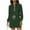 Green, variant on Women's 2 Piece Skirt Sets Golf Tennis Skorts Half Zip Long Sleeve Sweatshirts Athletic Casual Outfits Tracksuit, S
