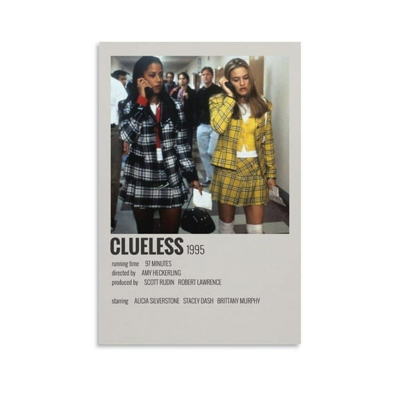 Shuei-Clueless Comedy Love Movie Poster (13) Canvas Wall Art Poster Decorative Bedroom Modern Home