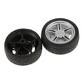 thumbnail image 4 of Yinanstore 5x2pcs Simulation Rubber Wheel Tire Wheel Toy Model DIY RC Spare Parts 5 Pcs, 4 of 8