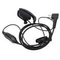 thumbnail image 2 of Walkie Talkie Auricular Intercomunicador Radio bidireccional Auriculares negros Sistema de recepción de audio universal, 2 of 5
