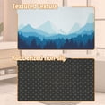 thumbnail image 4 of Mysty Forest Mountainous Doormat, Indoor Outdoor DecorPatio Mats Entrance Door Mats Non-Slip Outside Inside Floor Mat Rugs for Home Decor 17x30 Inch，House Warming Gift, 4 of 6