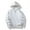 White, variant on KYAIGUO Baby Toddler Boys Winter Sweatshirts Long Sleeve Full-Zip Hoodies Coat Kids Girls Warm Fleece Jacket with Pouch Pockets