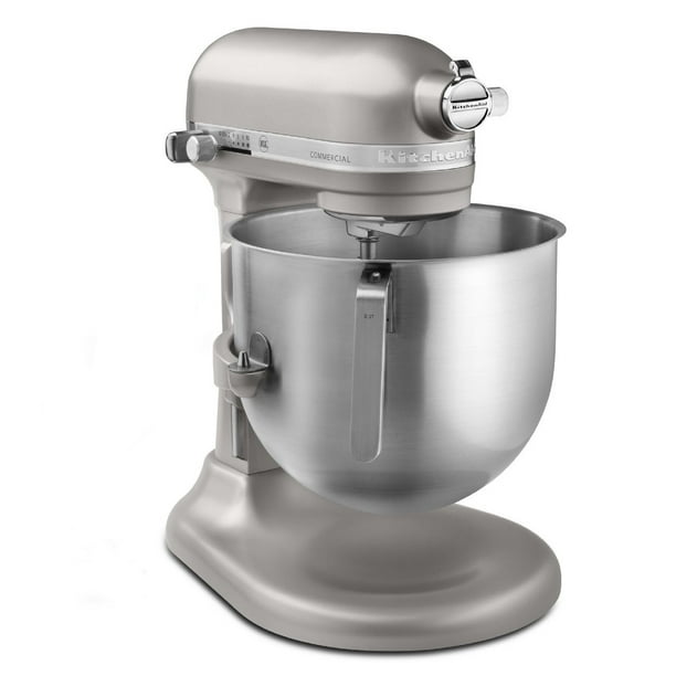 Kitchenaid Ksm8990np Commercial Series Nickel Pearl 8 Quart Bowl Lift Stand Mixer Walmart Com Walmart Com