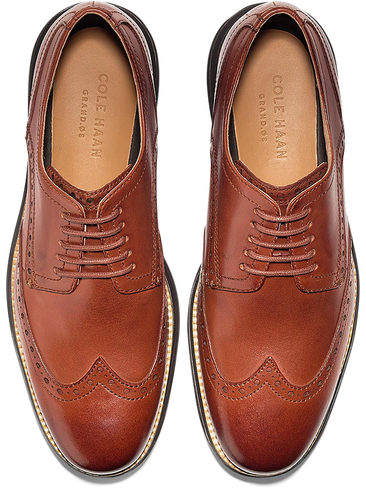 Cole Haan Shoes Mens Size 13 Brown Grand OS Wingtip‎ Oxford Leather Brogue Men main image 4