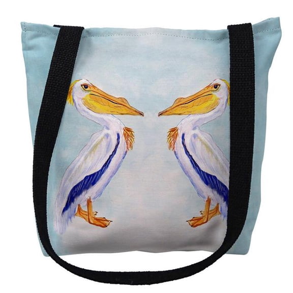 Betsy Drake TY177M 16 x 16 in. King Pelican Tote Bag - Medium