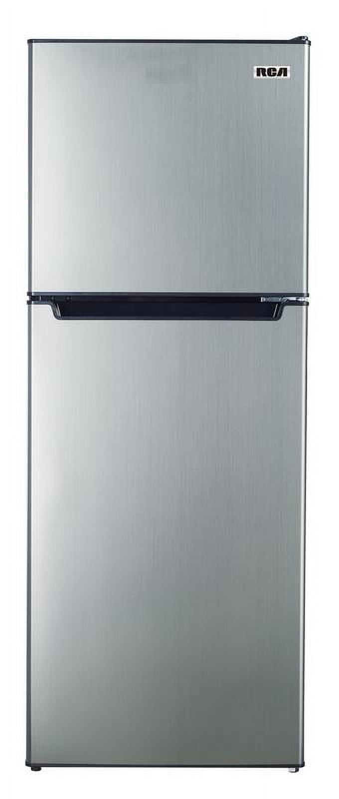 ARCTIC CHEF 7.2 Cu. ft. Top Freezer Refrigerator in Platinum