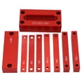 thumbnail image 3 of Height Gauge Set, 9 Sizes High Accuracy Multifunctional Aluminum Alloy Setup Bars  For Woodwork Measurement, 3 of 8