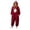 Red, variant on Halloween Onesie Pajamas Adult Pumpkin Ghost Halloween Costume Pajamas Adults Hooded Jumpsuit Sleepwear One Piece Union Suit Outfit Soft Cozy Lounge Wear for Holiday Party(MOON GHOST)