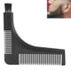 thumbnail image 1 of Peine Para Dar Forma A La Barba Guía De Recorte De Bigote En Forma De L Herramienta Para Peinar La Barba Para Hombres, Plástico Flexible Duradero, Fácil De Limpiar, Formación, 1 of 7