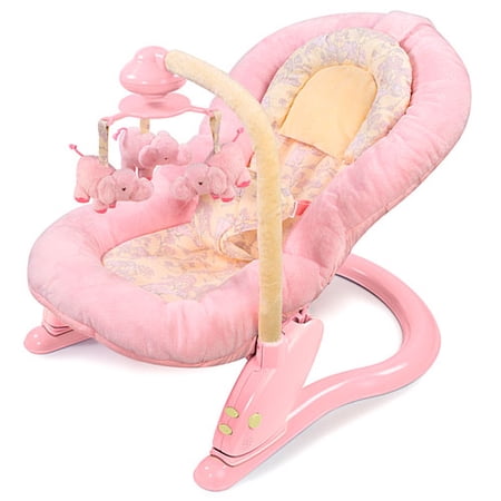 Soft Embrace Serengetti Girl Bouncer
