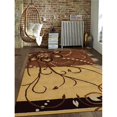 thumbnail image 1 of 9 x 12 ft. Hand Tufted Wool Contemporary Rectangle Area Rug, Light Brown, 1 of 1