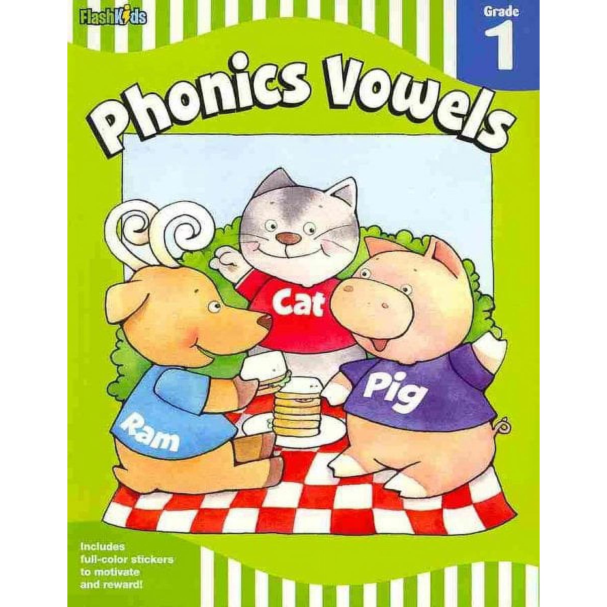 Phonics Vowels: Grade 1 (Flash Skills)