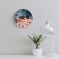 thumbnail image 4 of Wall Clock for Home Decoration, Dream House Star Moon Funny Pattern Retro Mute Non-Ticking Classic Wall Clock Battery Powered Suitable for Home, Living Room, Kitchen, Office Decorations, 4 of 6