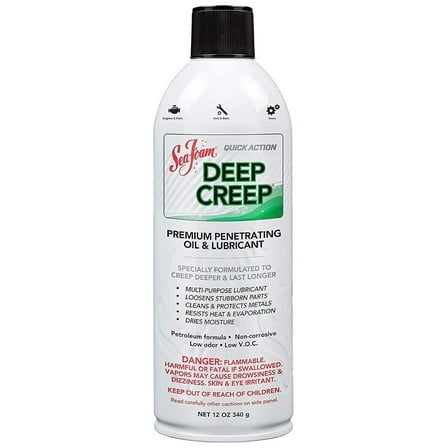 DC-14 Deep Creep Lubricant - 2 Pack - 12 oz. Penetrating Oil - Rust Remover & Corrosion Inhibitor - Multi-Purpose Lubricant for Tools, Hinges, & More