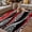 Red, variant on Red Black Stripes Outdoor Rug for Patio/Deck/Porch, Non-Slip Large Area Rug 4 x 6 Ft, Modern Gradient Abstract Lines Art Indoor Outdoor Rugs Washable Area Rugs, Reversible Camping Rug Carpet Runner