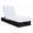 White/Black, variant on SAFAVIEH Gillian Outdoor Patio Sunlounger, White/Black