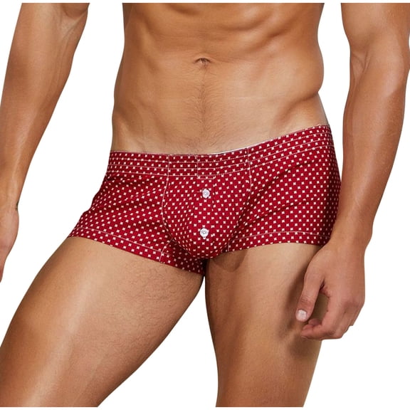 Mens Underwear Men Casual Boxer Briefs Breathable Low Waist Narrow Side Pants Underwear Pants